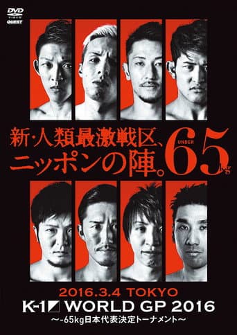 K-1 WORLD GP 2016 IN JAPAN ～-65kg日本代表決定トーナメント～
