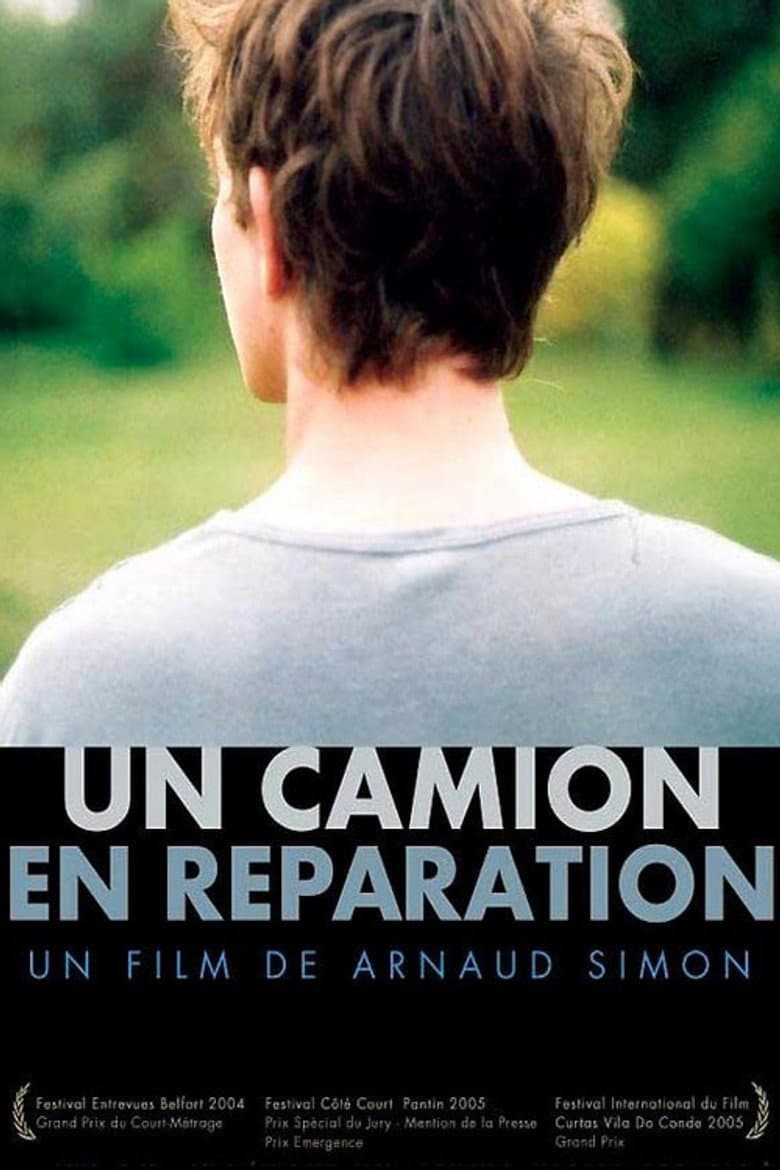 Un camion en réparation