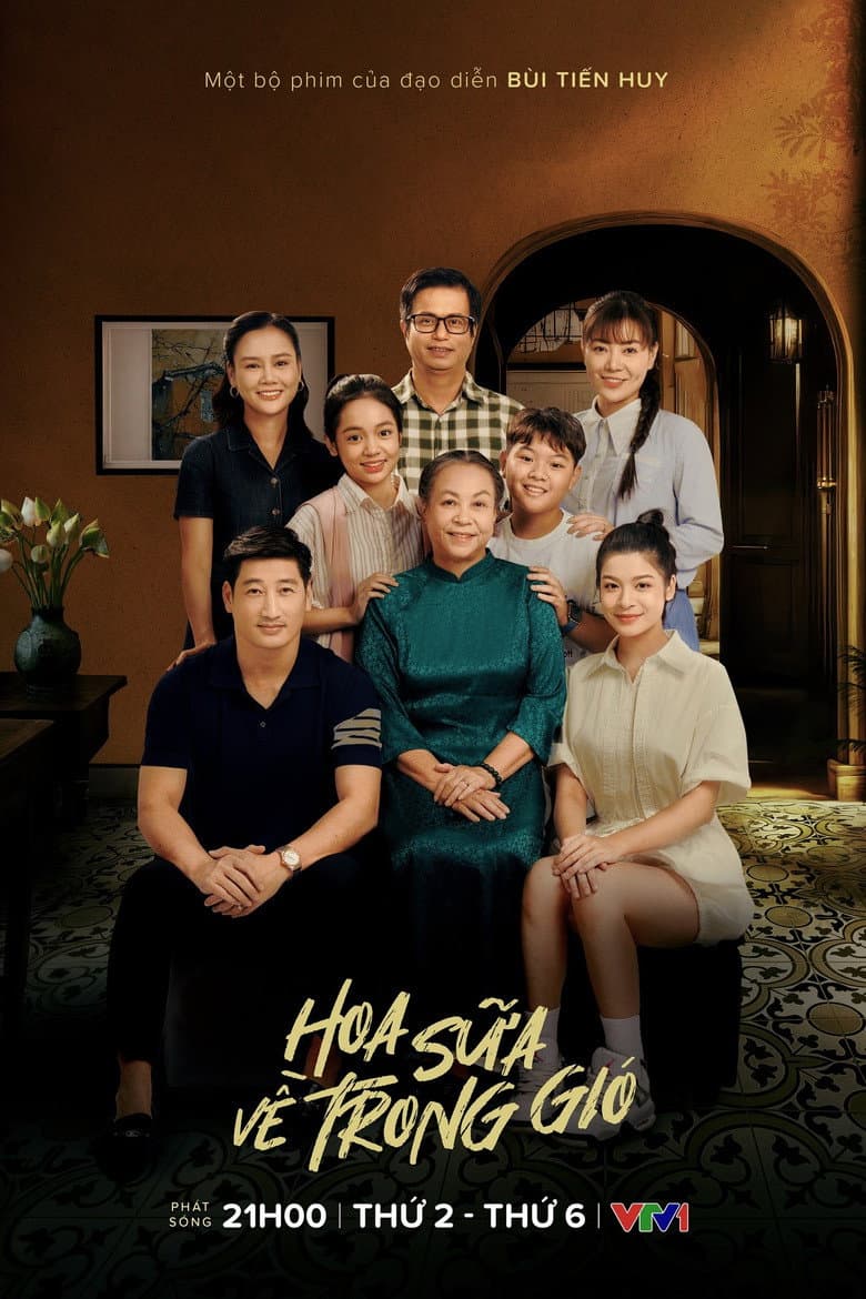 Hoa sữa về trong gió