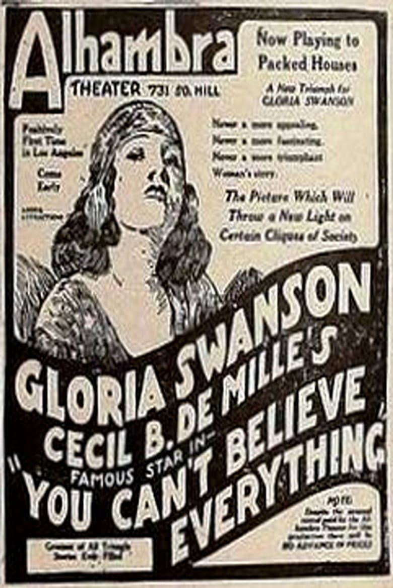 You Can't Believe Everything