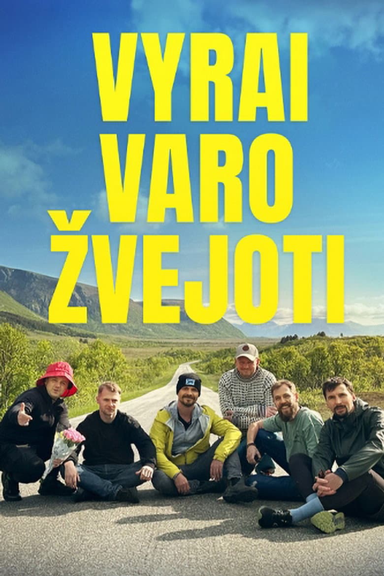 Vyrai varo žvejoti