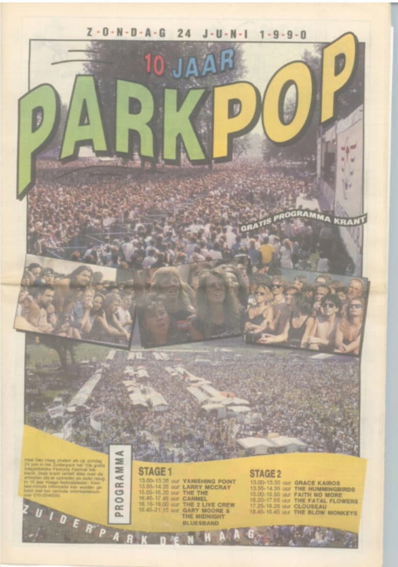 Faith No More: Parkpop Festival