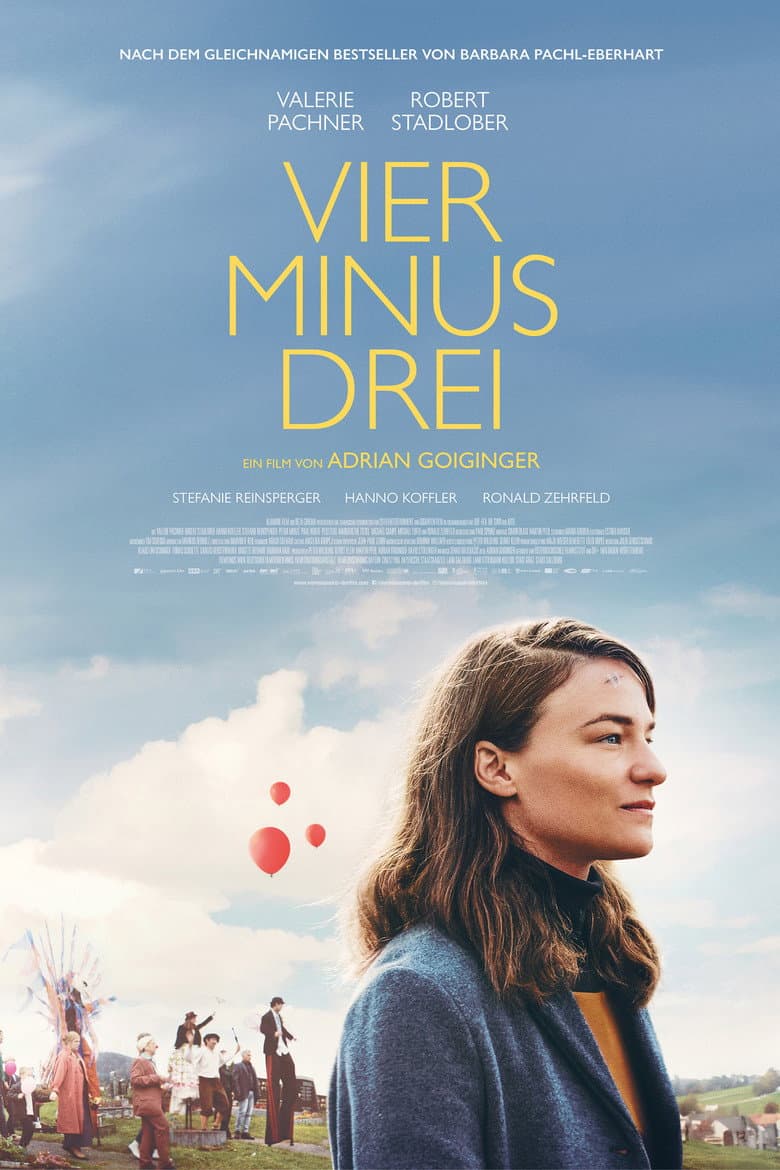 Vier minus drei