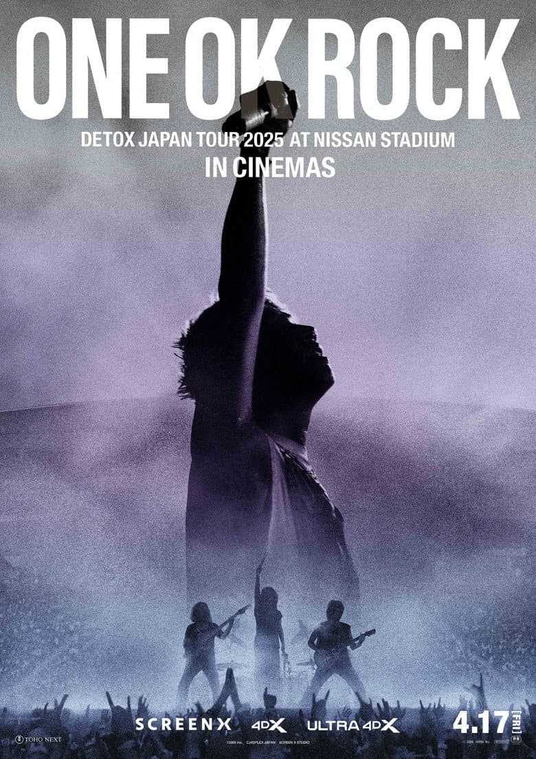 ONE OK ROCK DETOX JAPAN TOUR AT NISSAN STADIUM 2025 IN CINEMAS