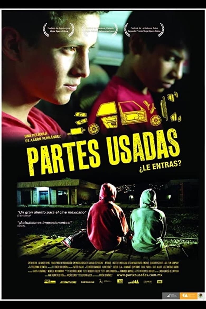 Partes usadas