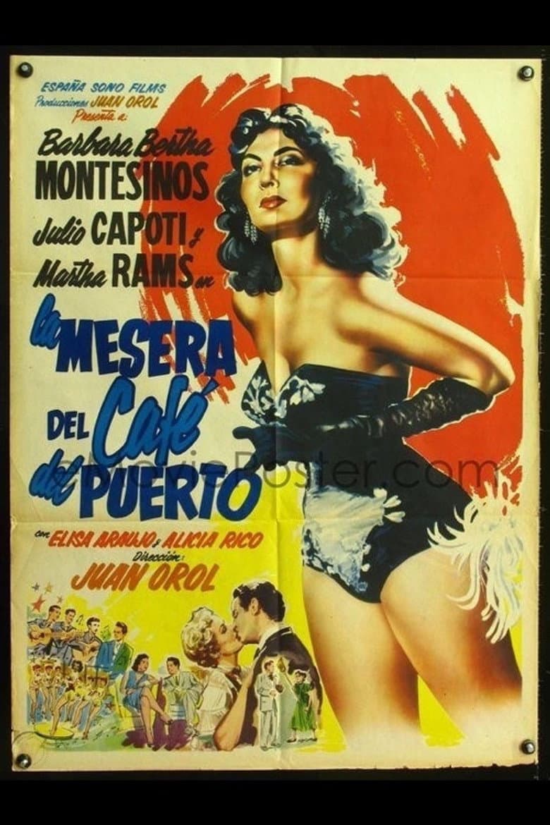 La mesera del café del puerto
