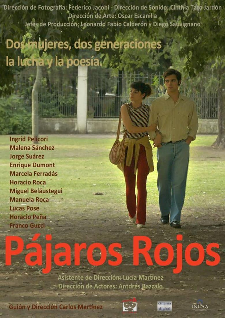 Pájaros rojos