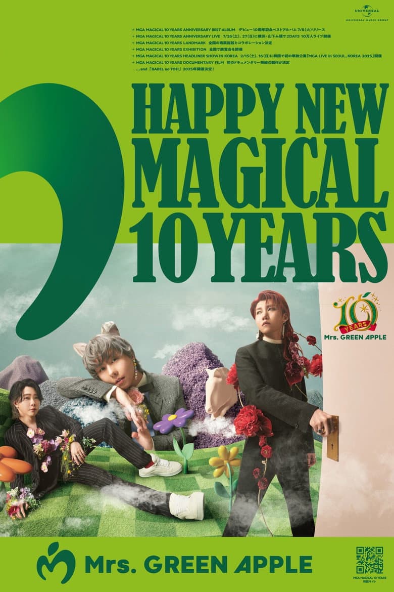 Mrs. GREEN APPLEのデビュー10周年特番