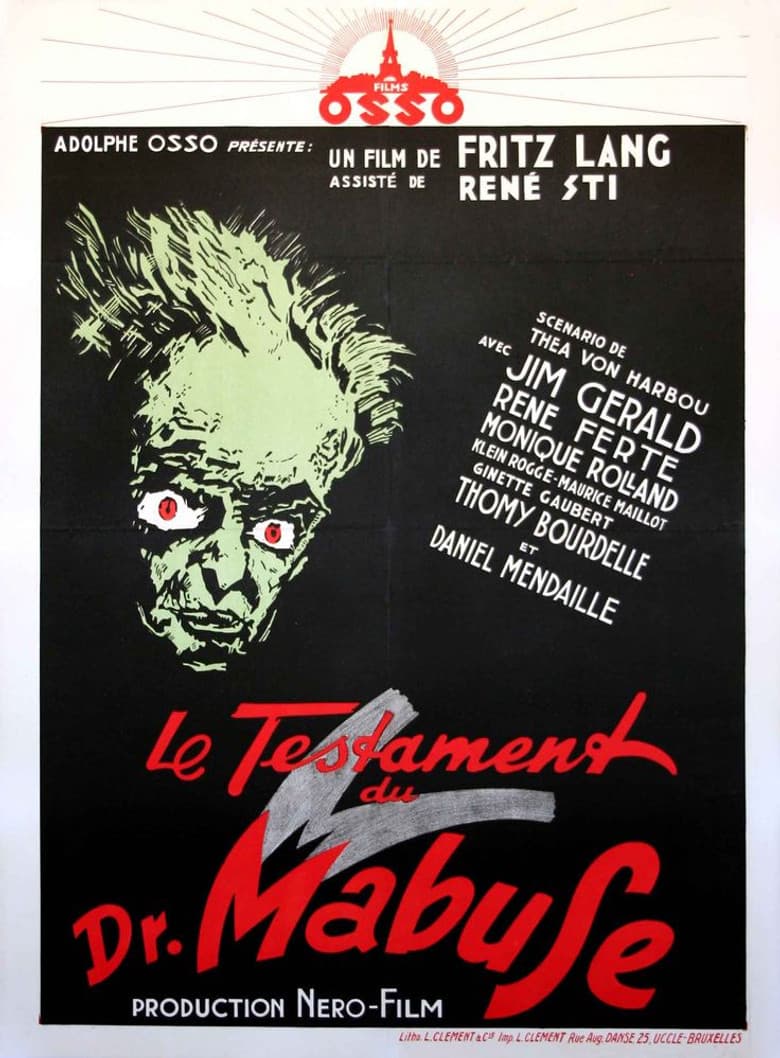 Le testament du docteur Mabuse