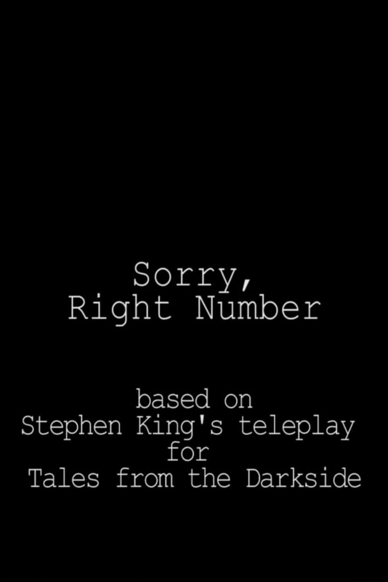 Sorry, Right Number