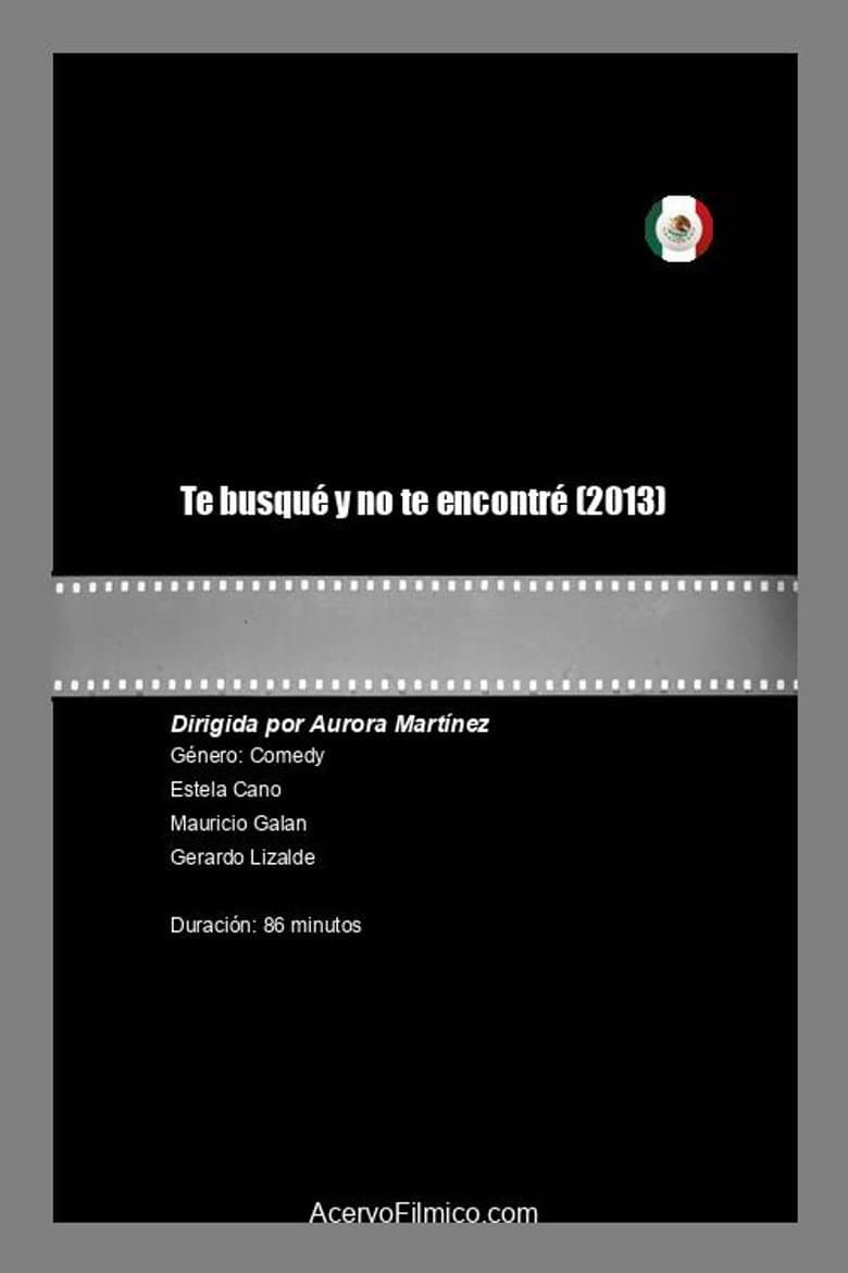 Te busqué y no te encontré