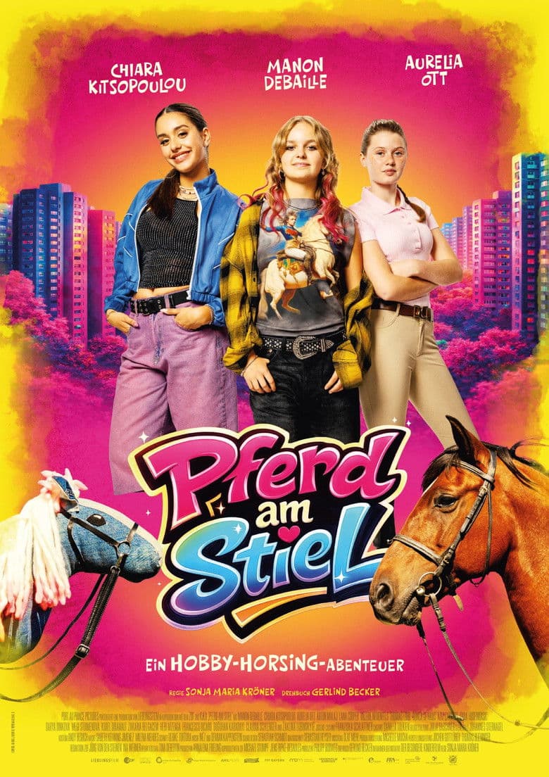 Pferd am Stiel