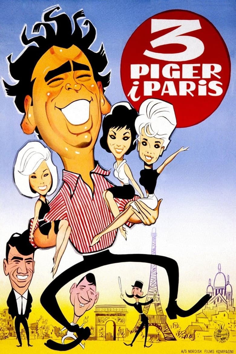 Tre piger i Paris