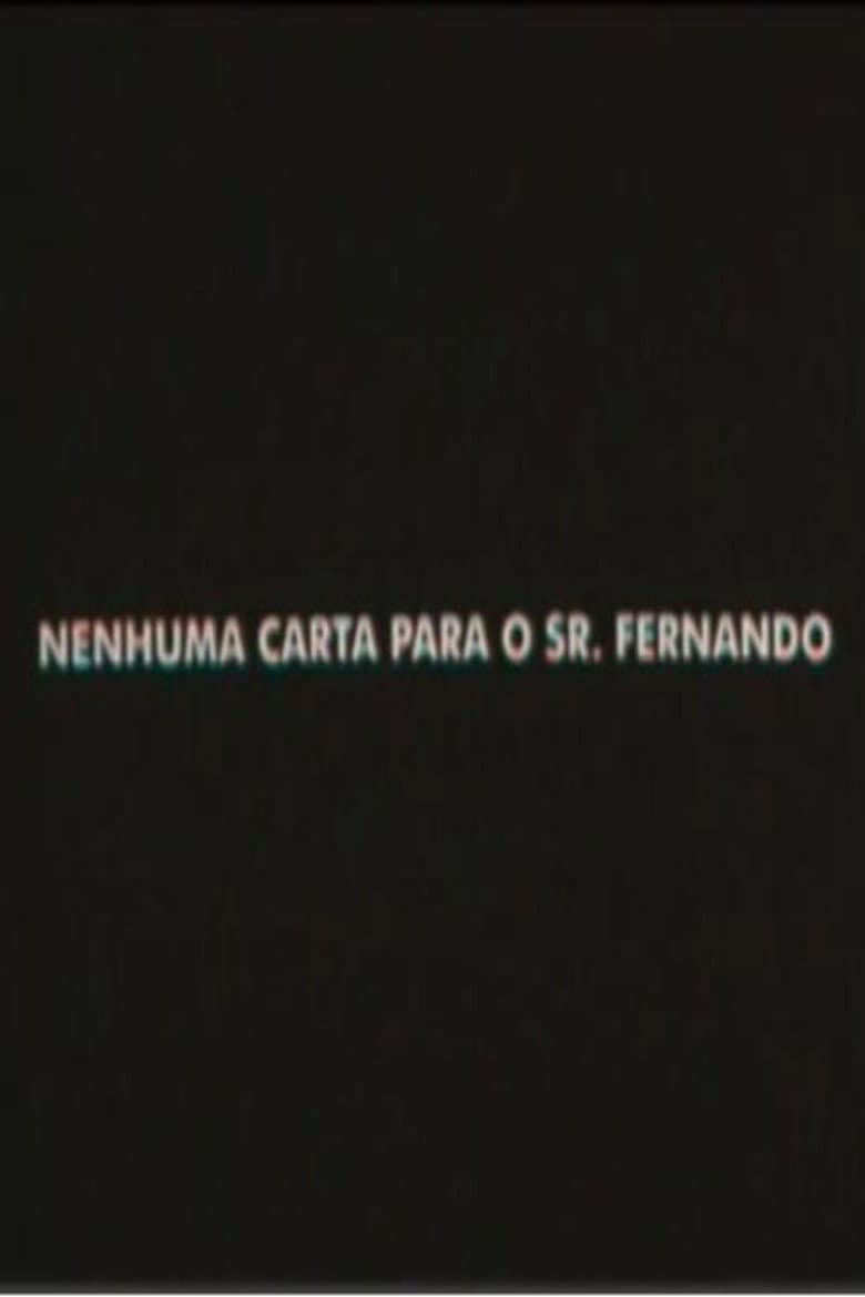 Nenhuma Carta Para o Senhor Fernando