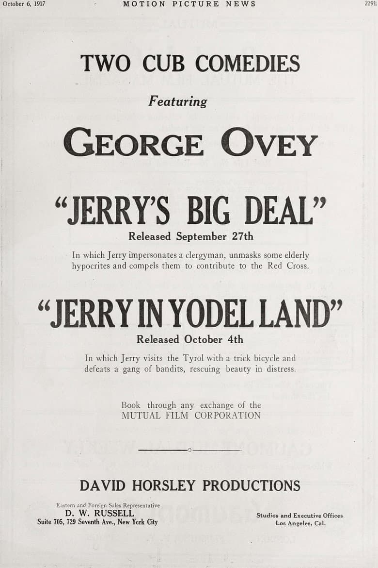 Jerry's Big Deal