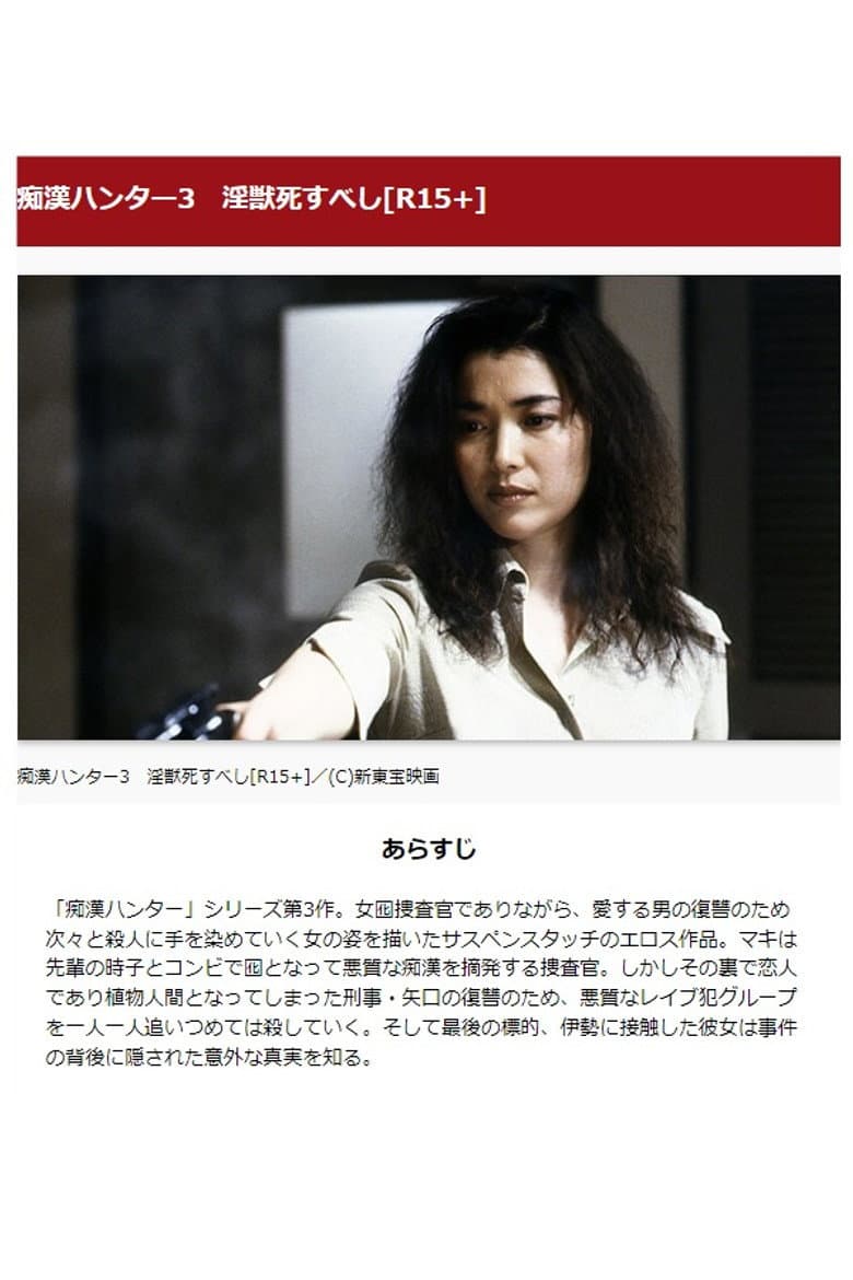 女痴漢捜査官３　恥情のテクニック
