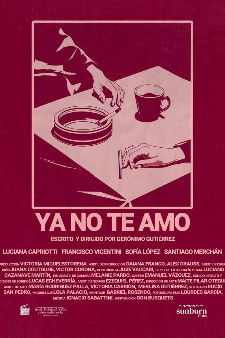 Ya no te amo (pero me seguís volando la cabeza)