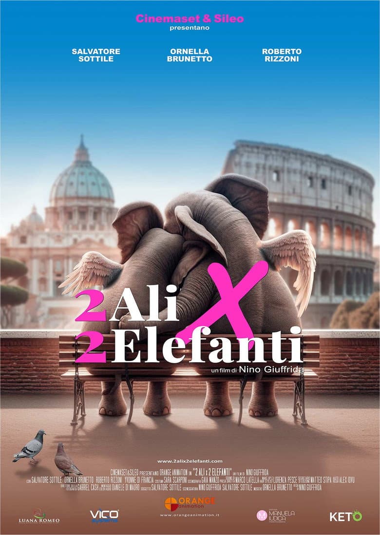 2 ali x 2 elefanti