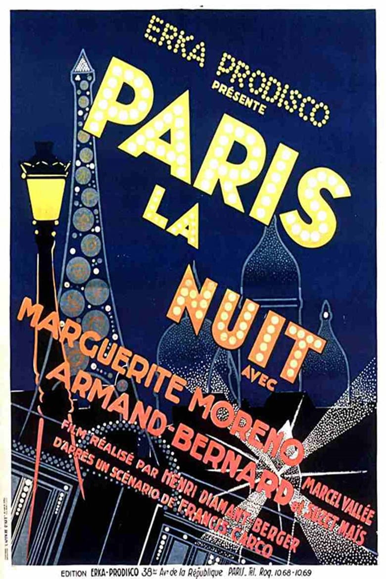 Paris la nuit