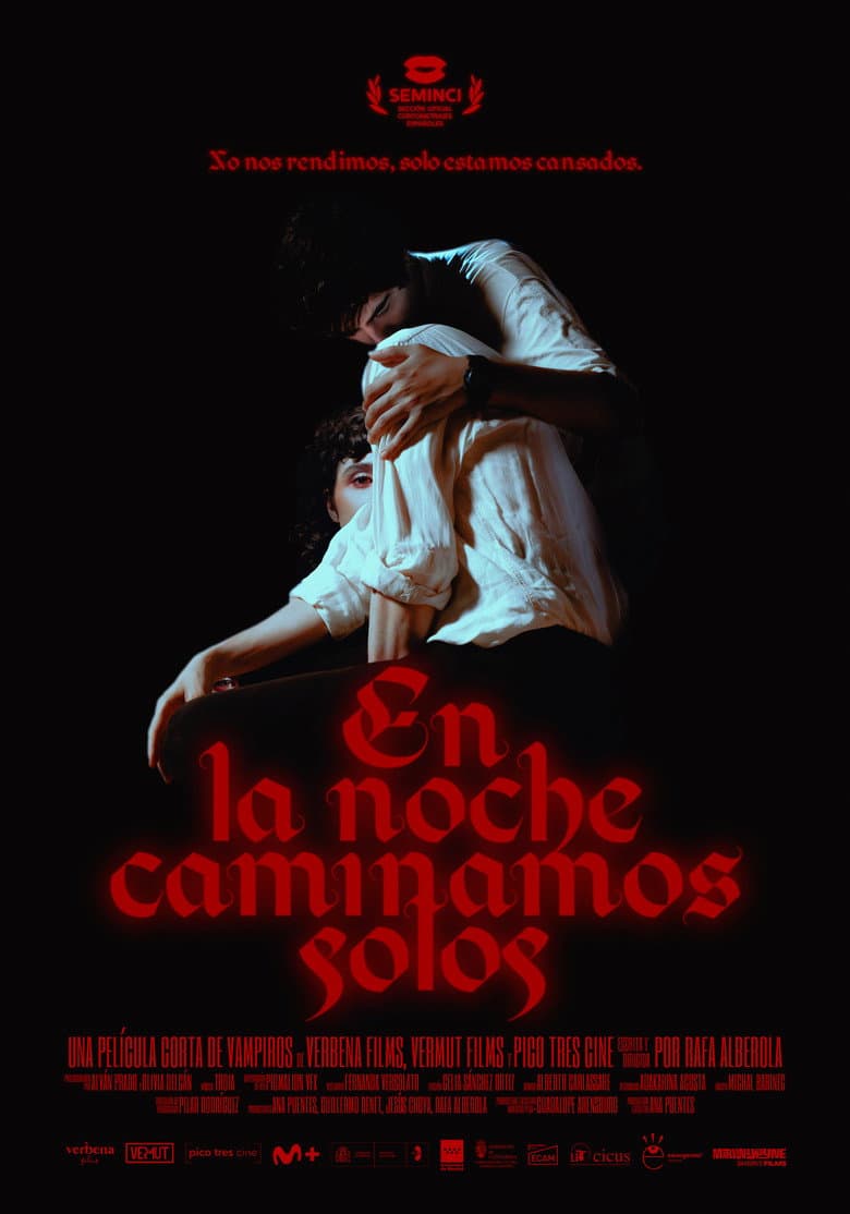 En la noche caminamos solos