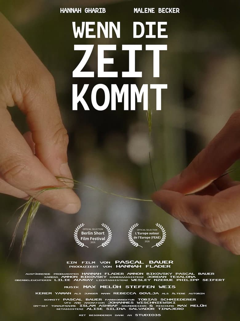 Wenn die Zeit kommt