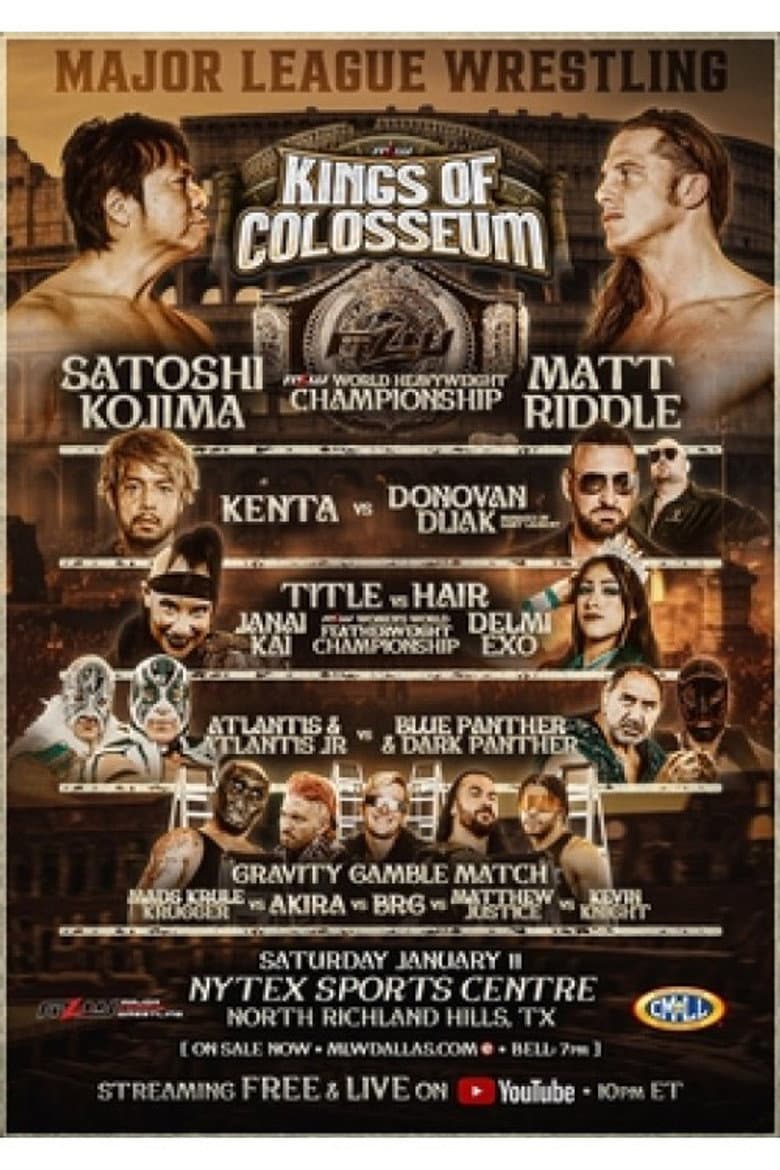 MLW Kings of Colosseum 2025